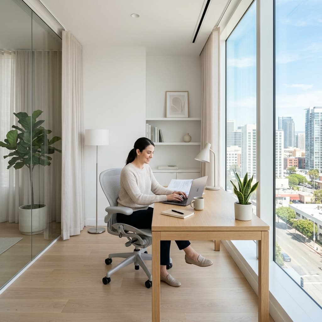 Modern office detail
